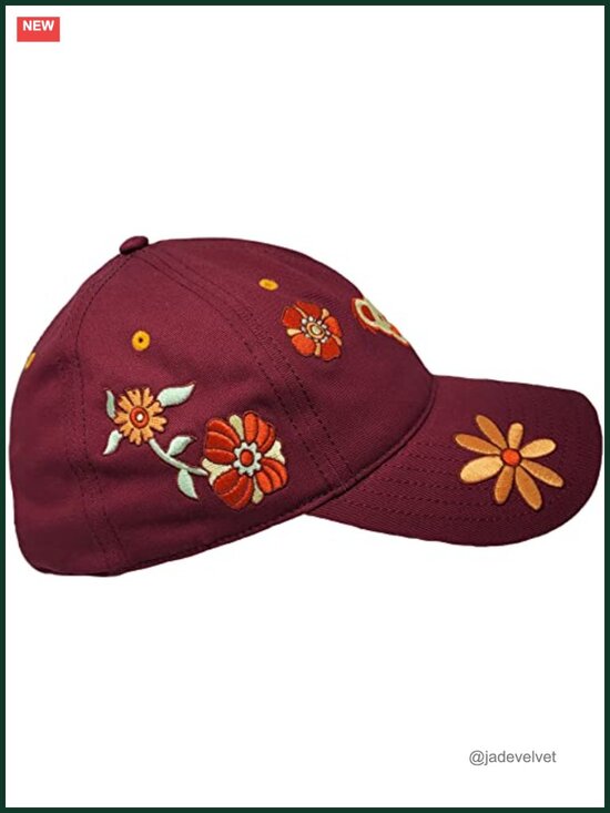 Embroidered Structured Adjustable Unisex Dad Hat